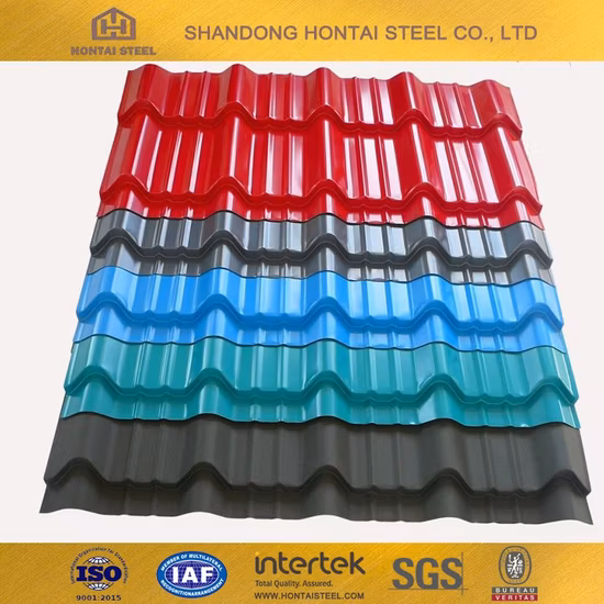 Lamiera ondulata/Lamiera di acciaio/Rivestito colorato preverniciato/Galvanizzato/Galvalume/Alluminio/Lamiera per coperture/Prodotti in acciaio/Lamiera di metallo/Lamiera di acciaio inossidabile