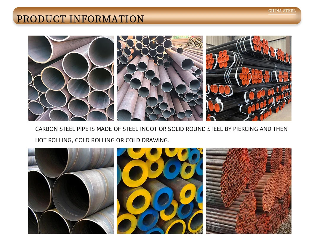 Advanced Technology Stpg38, STB30, Sts38, STB33, STB42, Sts49, Stba23, Stpa25, Stpa23 Welded/Straight/Seamless Round Pipe