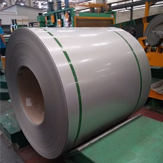 Vendita superiore % di sconto su bobina in acciaio inossidabile laminato a freddo da 0,3-4 mm 2b Ba con superficie a specchio spazzolata 304 430 201, da utilizzare per la lamiera del tetto in acciaio