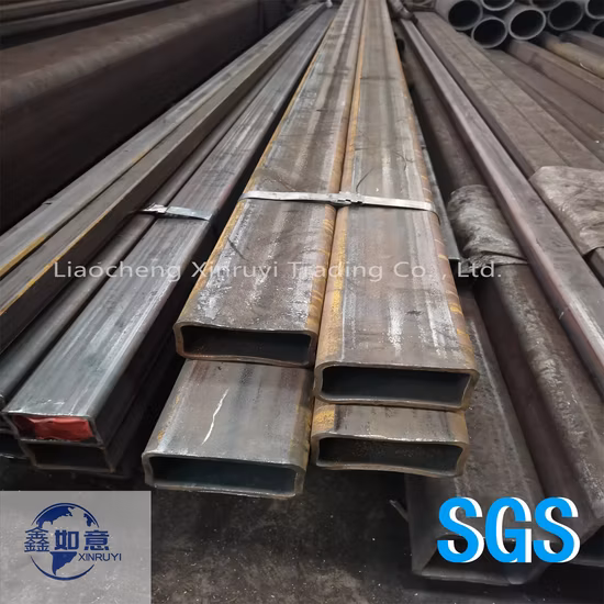 Quadrato/rettangolare/Shs/Rhs/Sezione cava in acciaio/Tubo quadrato laminato a freddo ASTM A544 tubi d'acciaio cavi quadrati neri